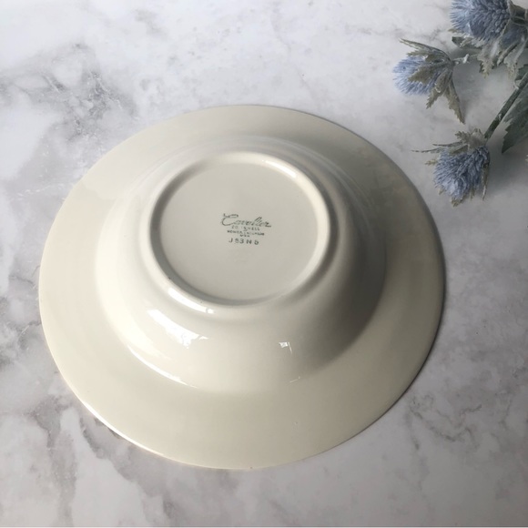 Set of Two Homer Laughlin Cavalier Eggshell 1950s Vintage Soup Bowls/Salad Bowls - Picture 6 of 8